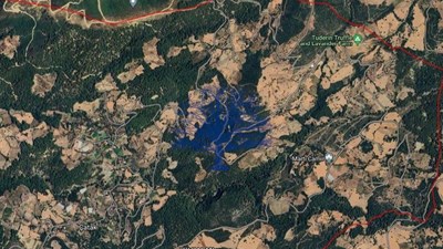 Seydikemer Çatak satılık tarla 1685m² Fethiye 50km